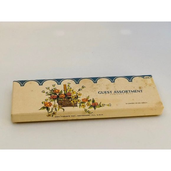 Vintage Mid Century Guest Soap Boxed Set Ben Riskert NJ - Picture 8 of 9